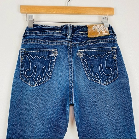 MEK Denim - MEK Buckle Moscow Boot Cut Jeans Size 29/32